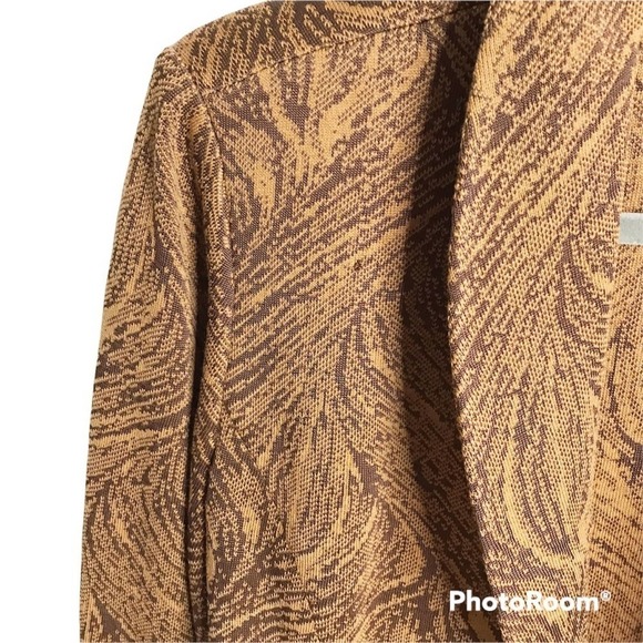 St John Collection digital style prong blazer cardigan - Picture 4 of 6